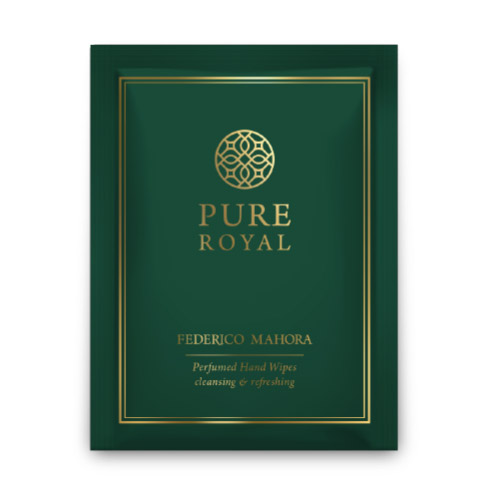 Parfumed Hand Wipe Cleansing & Refreshing Pure Royal 910
