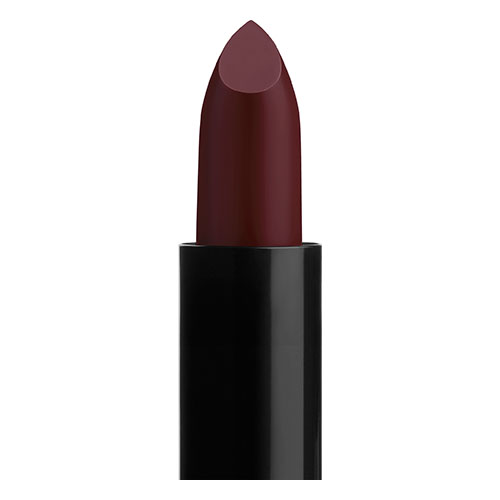 Color intense lipstick plum chocolate